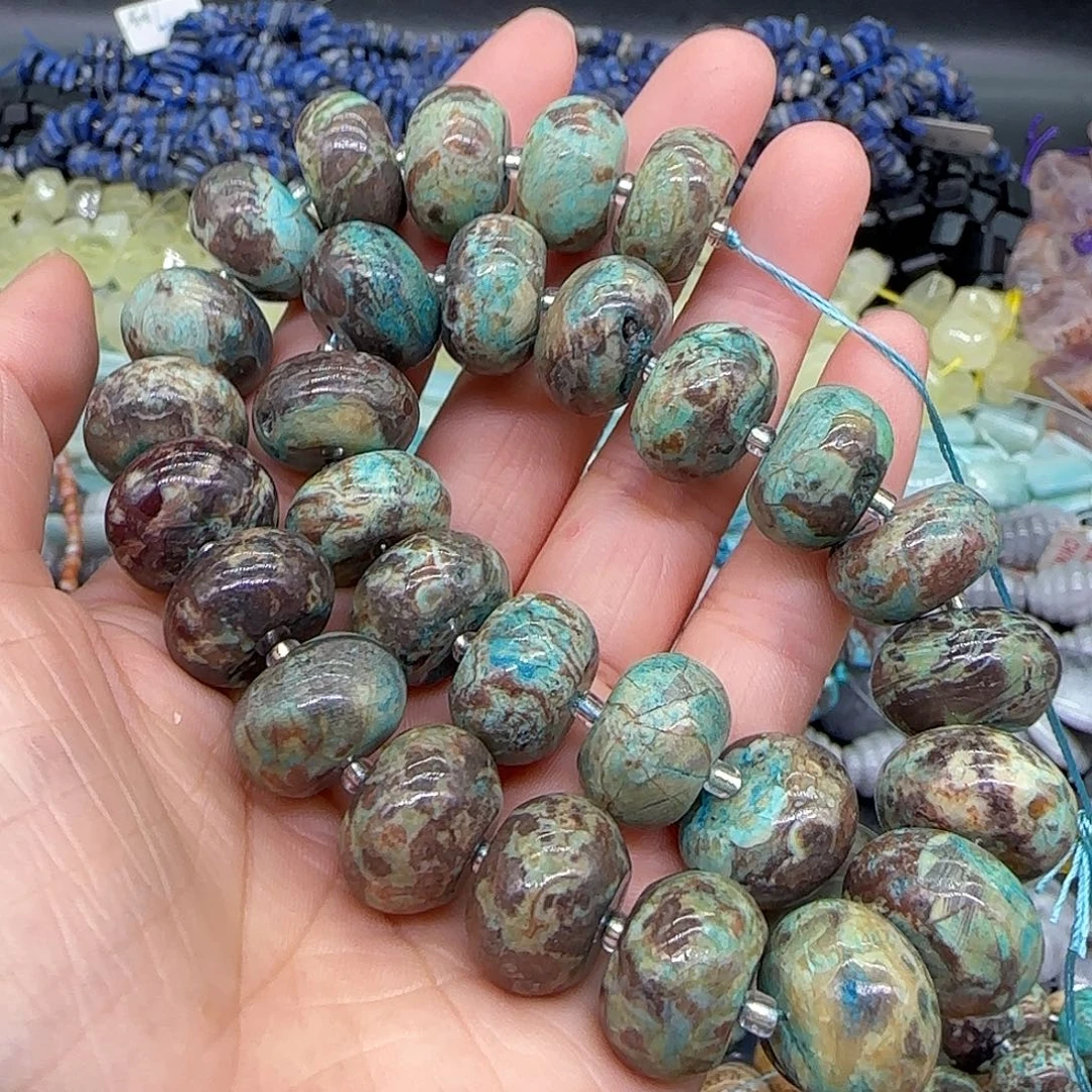 玛瑙/玉髓合金珠宝半成品玛瑙15mm一条