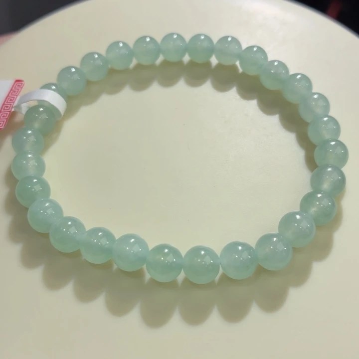 翡翠未镶嵌手链冰胶葡萄肉卡6.3
