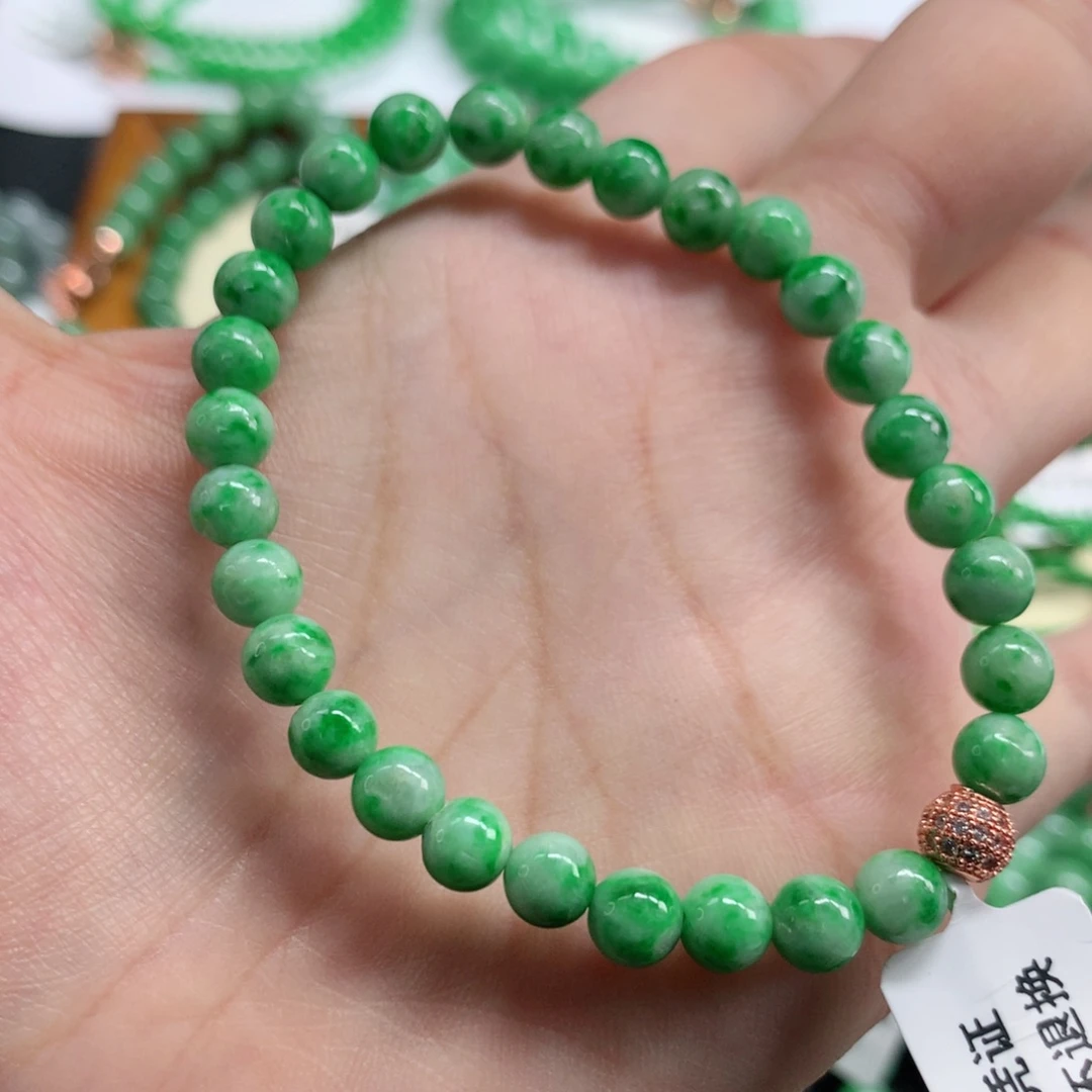 翡翠未镶嵌手链翡翠