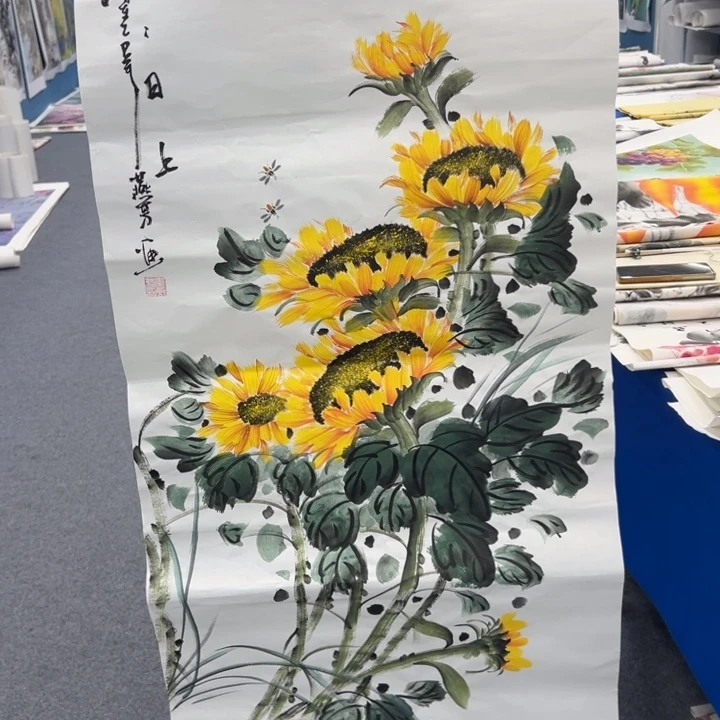 国画宣纸纯手绘字画