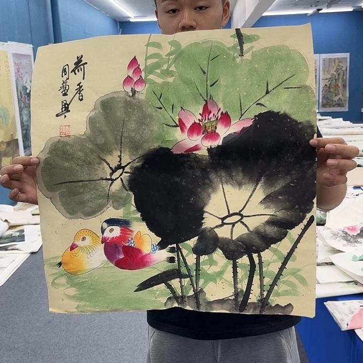 国画手绘国画欣赏一下