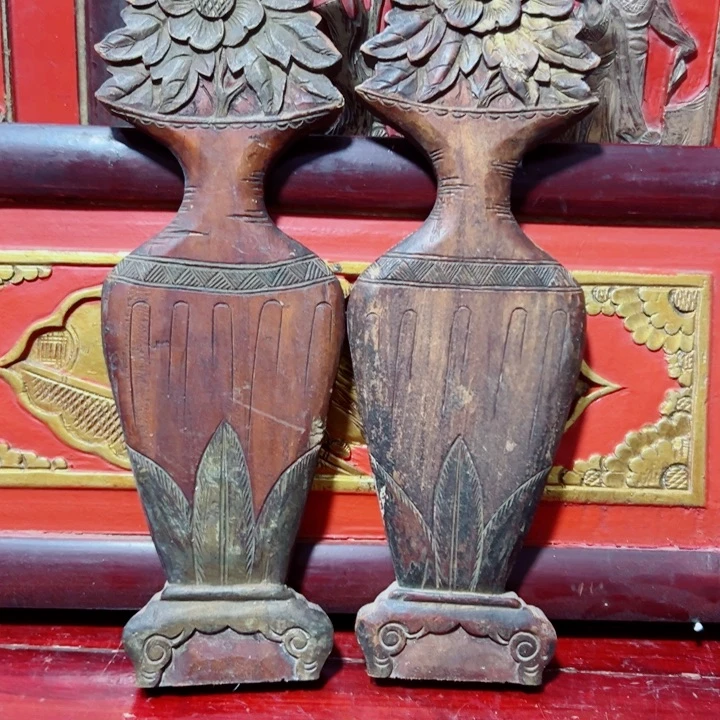 追***古木木雕工艺品摆件