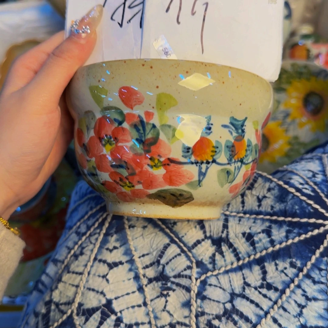 瓷片景德镇陶瓷手工手绘