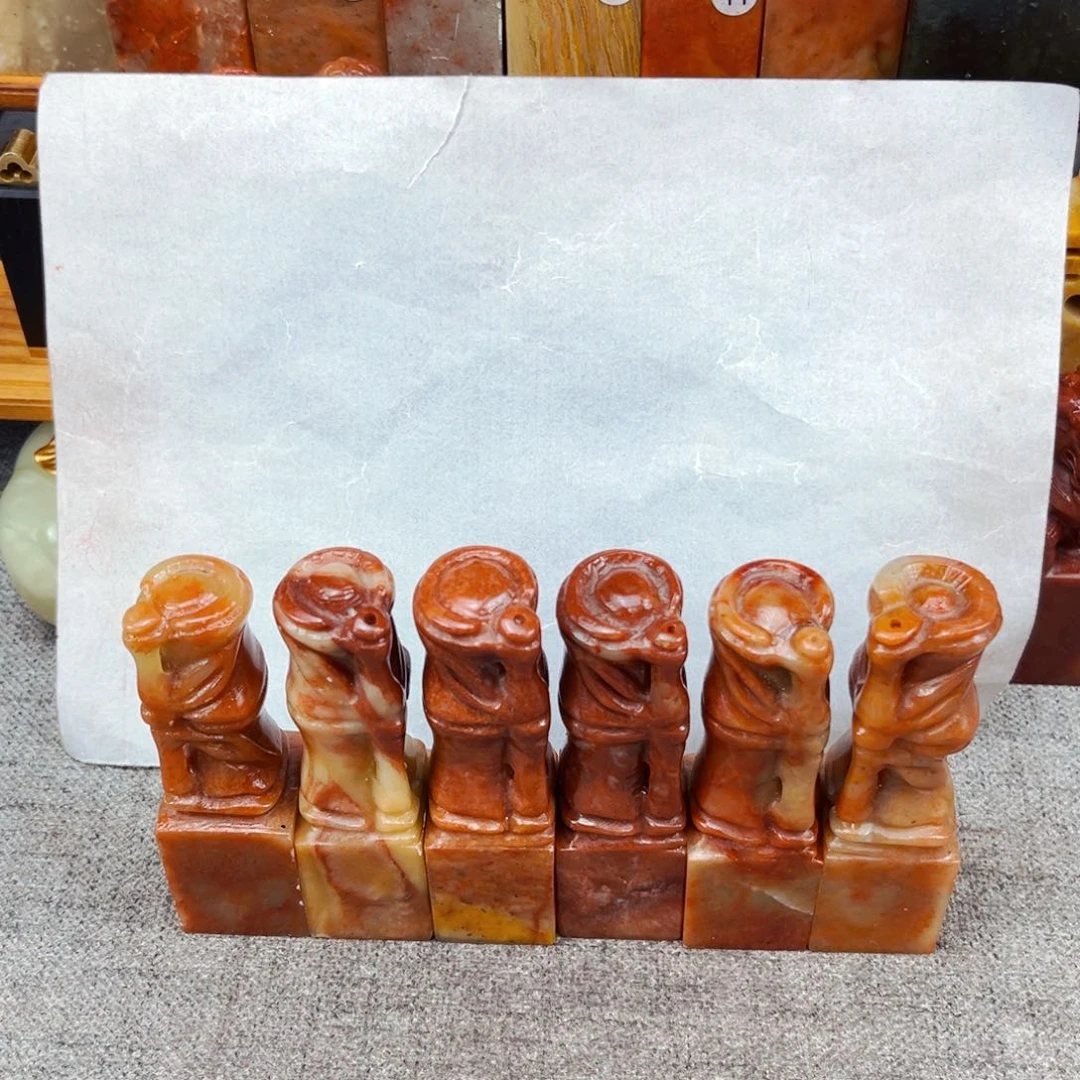 昌化石印石闪购商品瑕疵料2.5*2.5