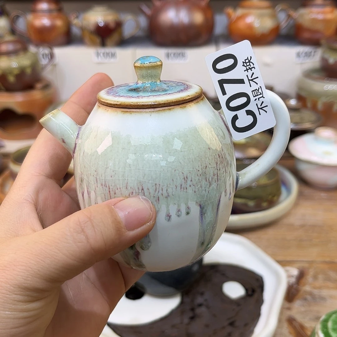 白泥茶杯瘦***圈陶瓷艺术