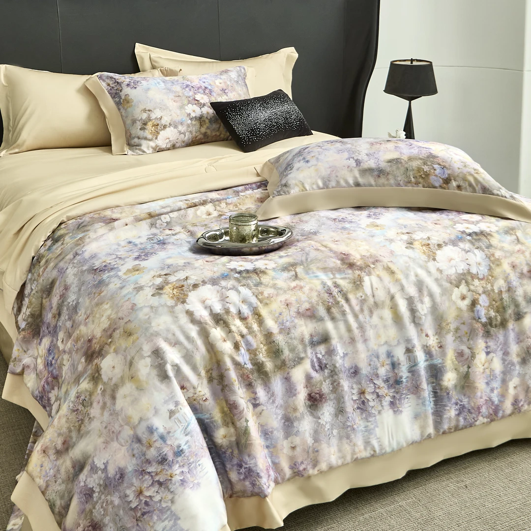 【婉然】新款夏被夏凉被天丝蚕丝空调被四件套单双人薄款可机洗