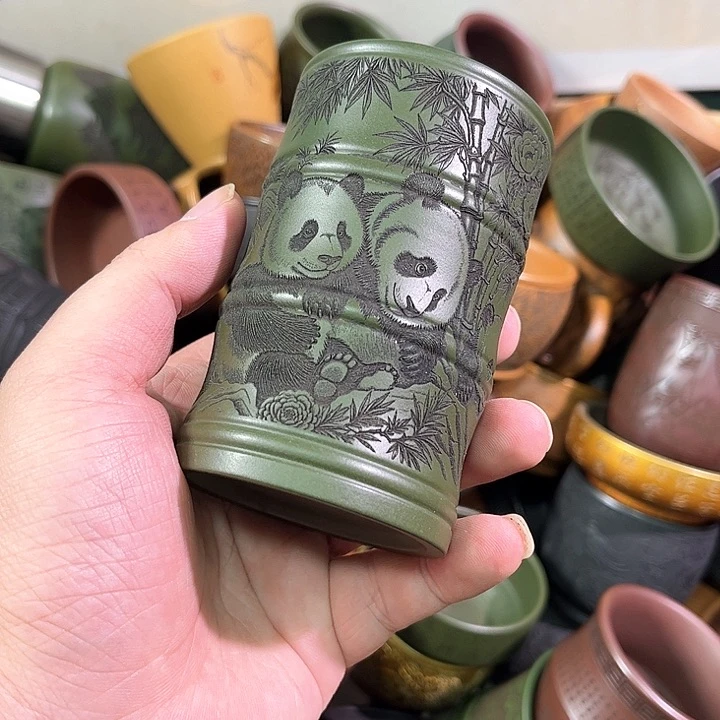 茶杯紫砂全手工紫砂主人杯