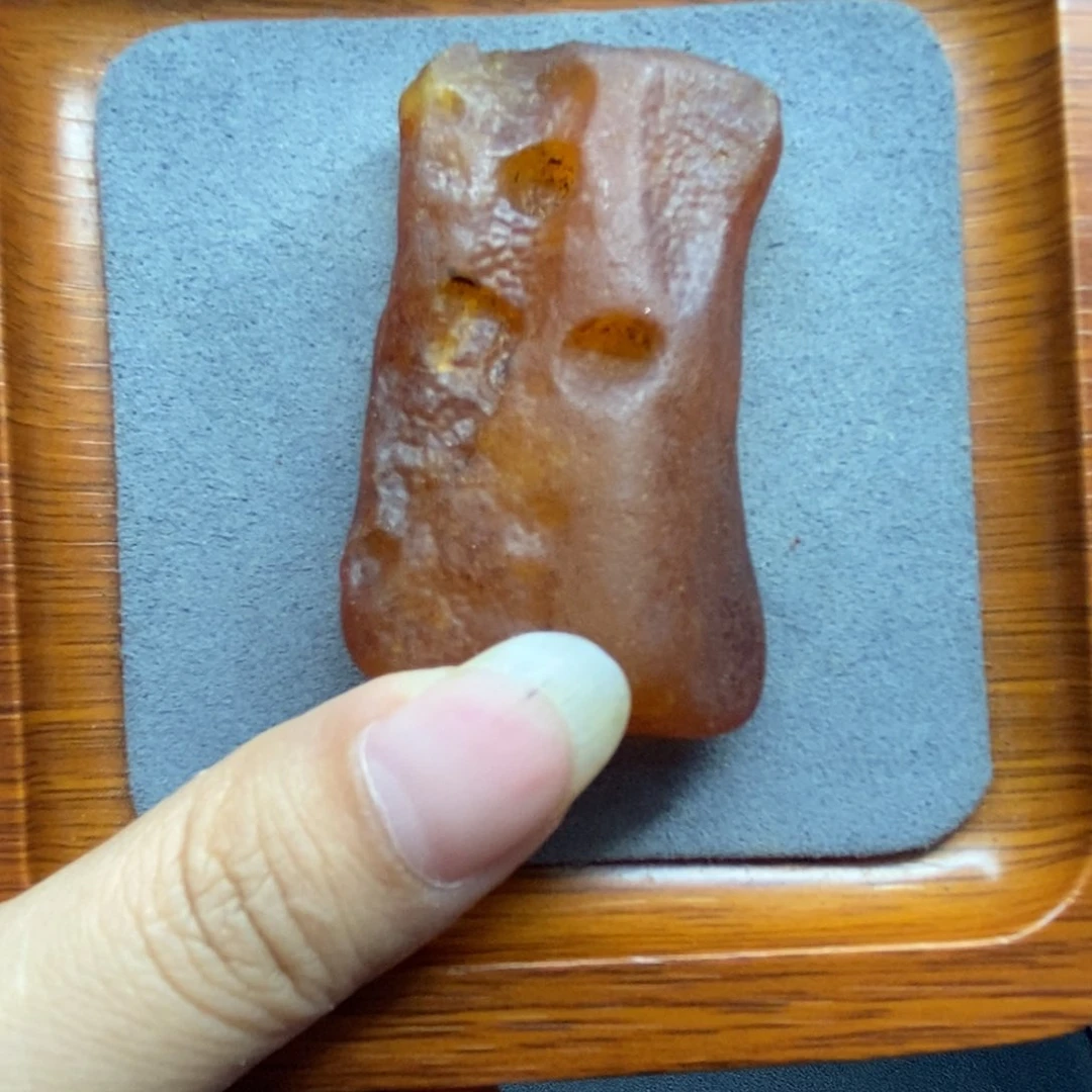 定制琥珀未镶嵌梨