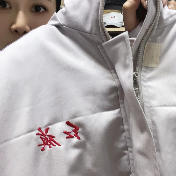 棉衣红旗可拆卸男款