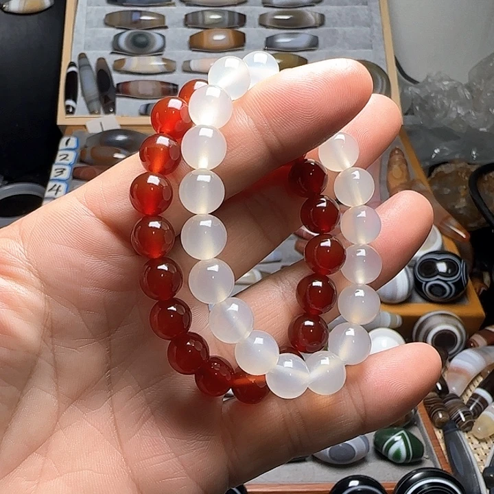 玛瑙/玉髓未镶嵌手串