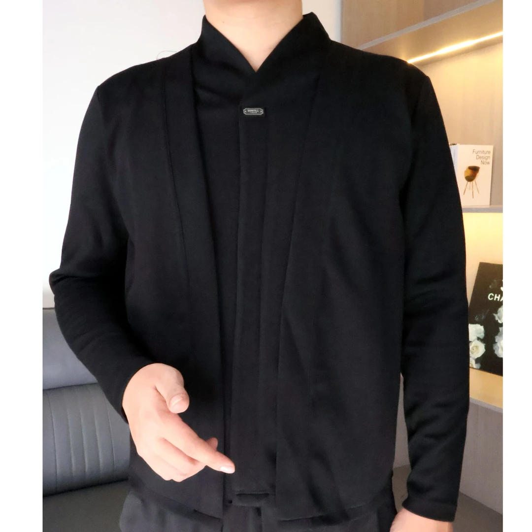 时尚欧货商务男士秋冬男士宽松束领运动休闲卫衣男装加厚是S1002