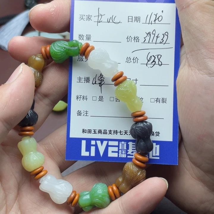 ****兽和田玉未镶嵌颈饰