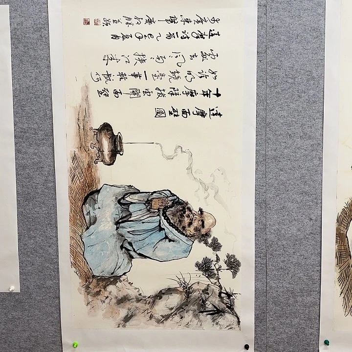 国画花鸟等多种鸟类和