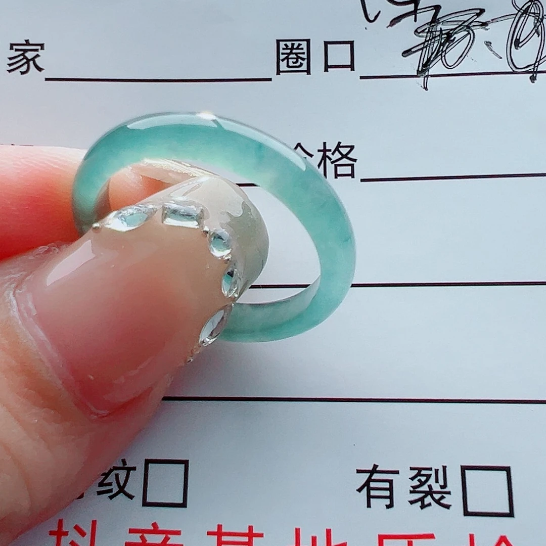 未镶嵌戒指翡翠璎*戒圈