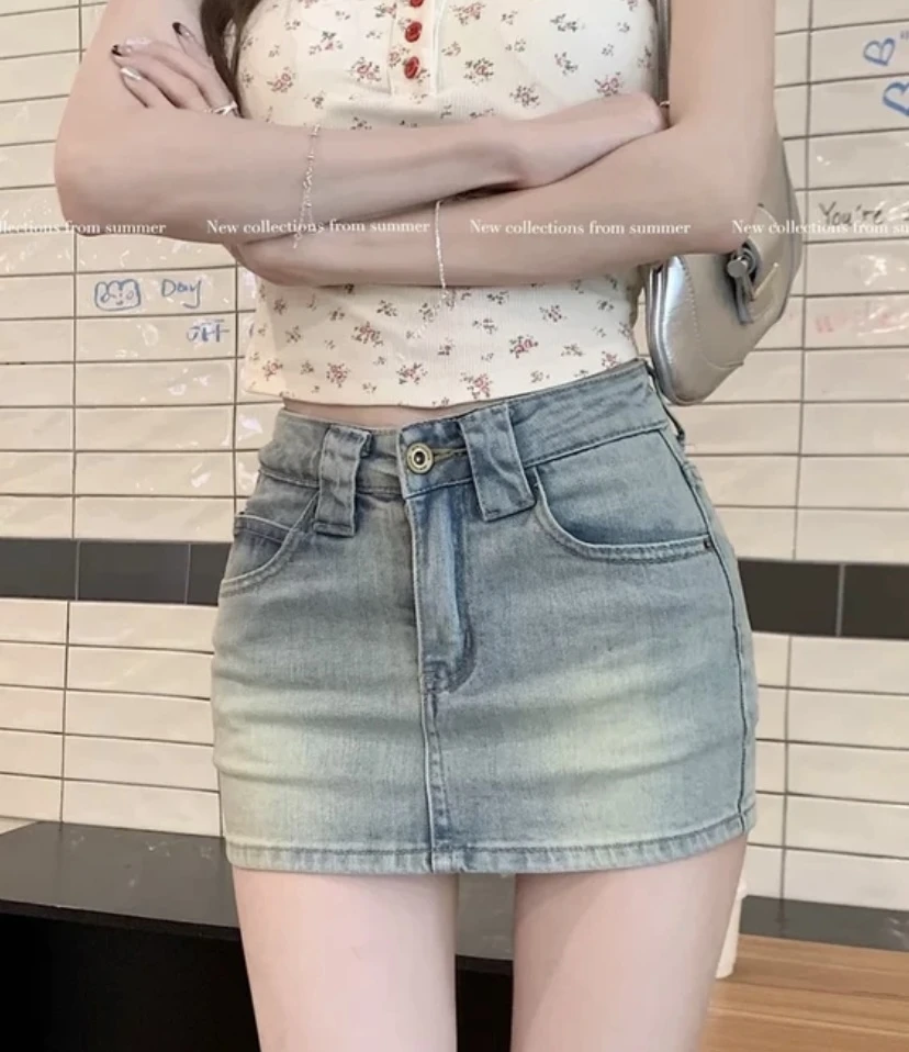 001-199牛仔半身短裙工厂孤品杂款（默认微瑕）完美主义者慎拍