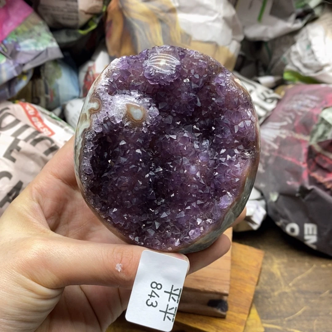 紫晶乌拉圭未镶嵌