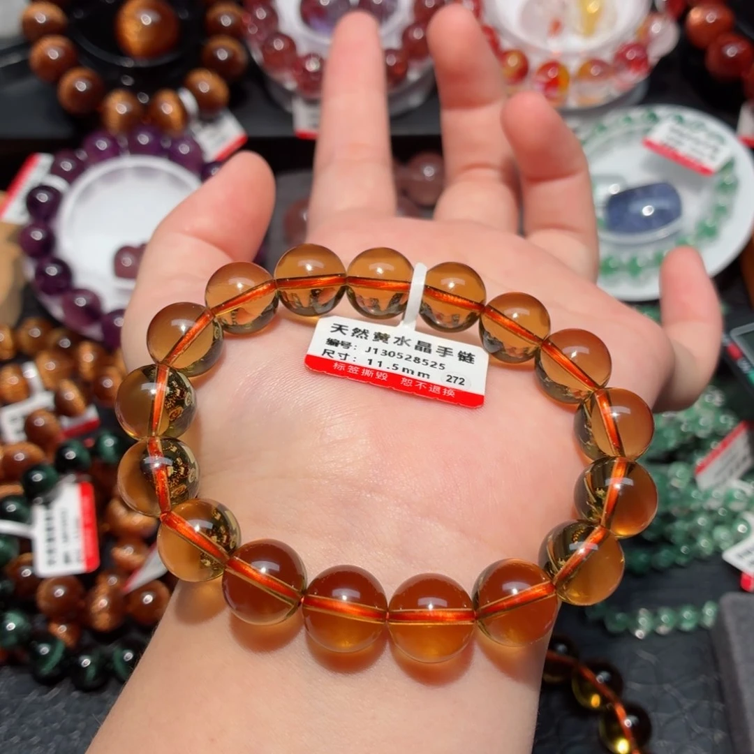 ****诺水晶手链未镶嵌手串