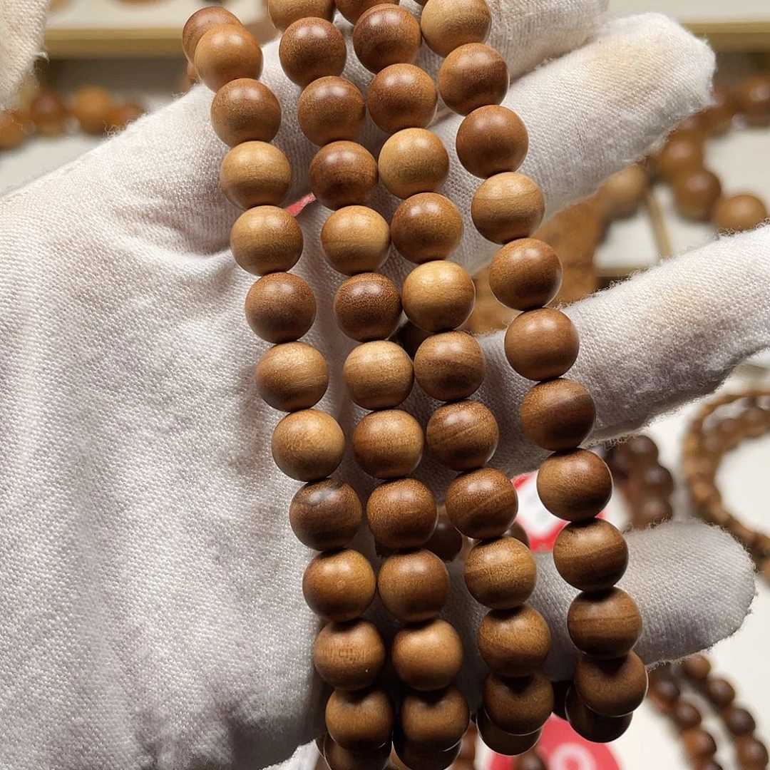 手串/手链檀香木老山檀香108/08横纹红肉福利款