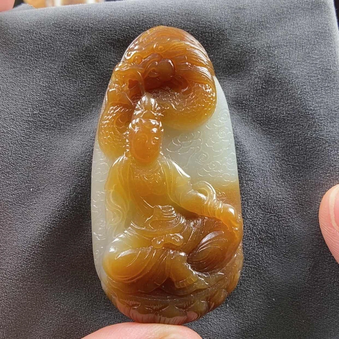 【闪购商品】和田玉（糖玉）未镶嵌颈饰