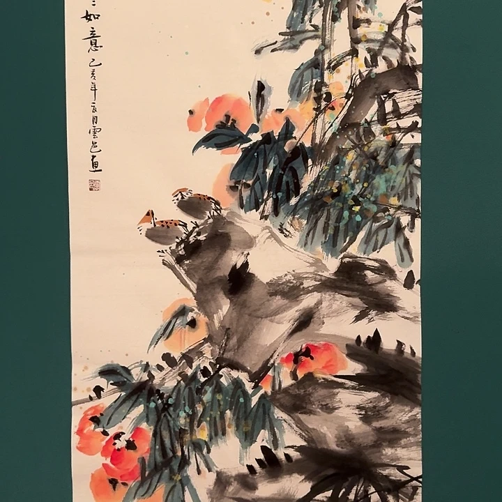国画云老师作品画作