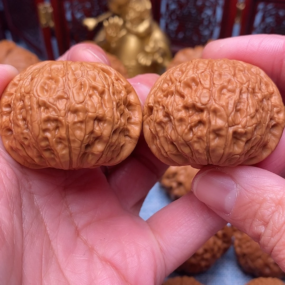 邢***营文玩核桃把件毕业乾隆磨40.5尺