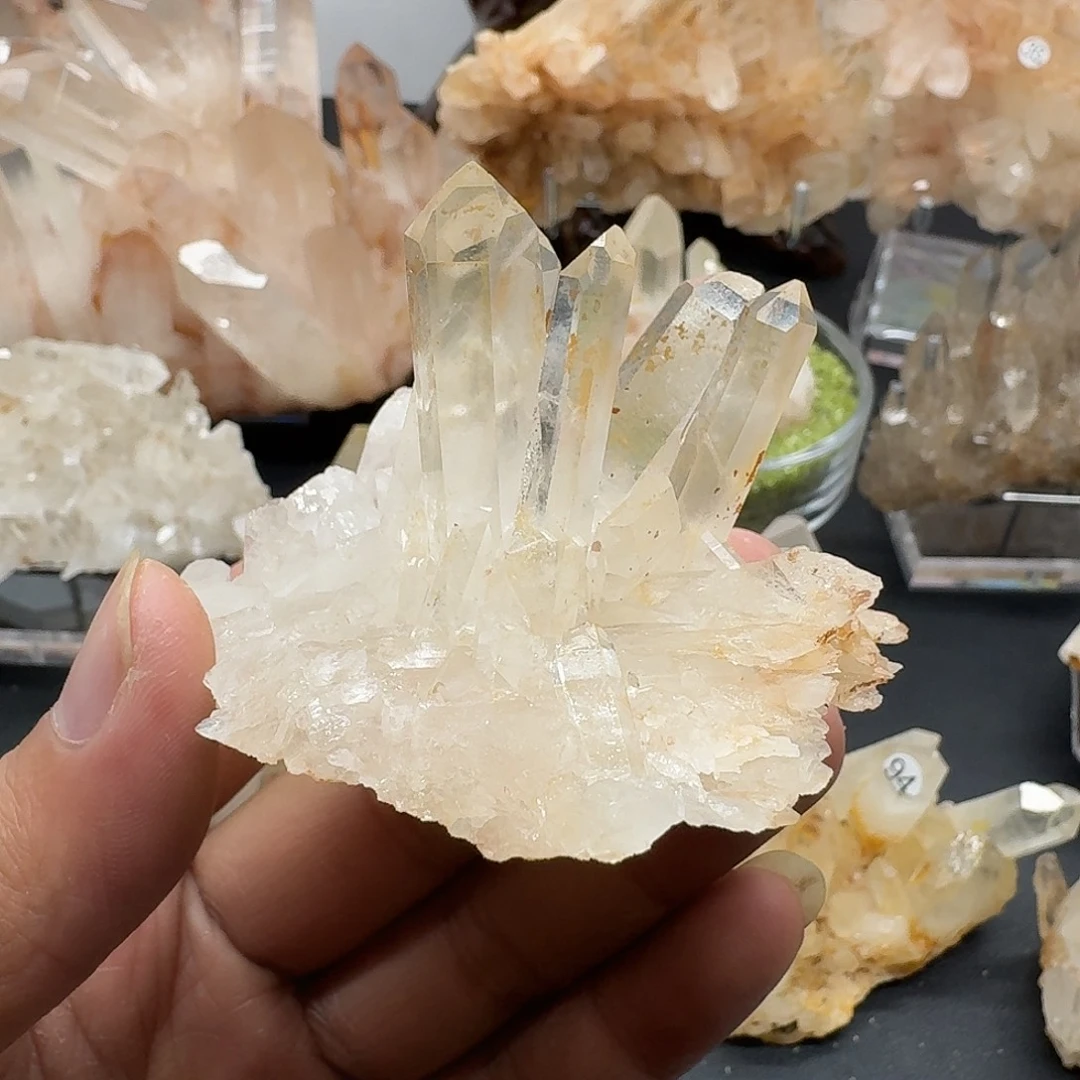 水晶珠宝半成品银S925镶嵌7