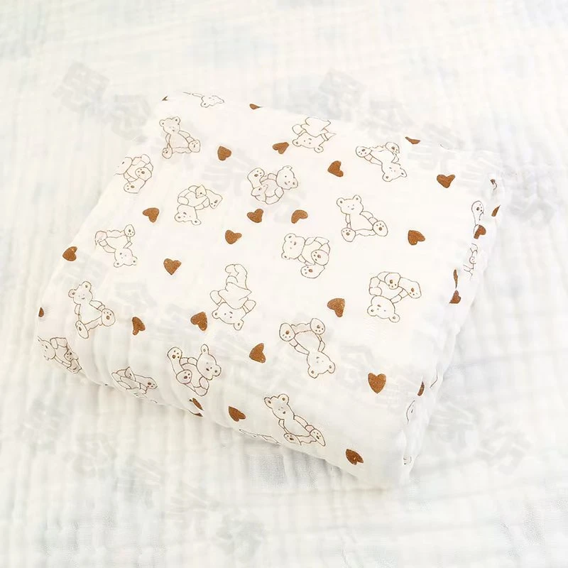 80*160四层纯棉泡泡纱纱布浴巾成人浴巾大浴巾柔软吸水