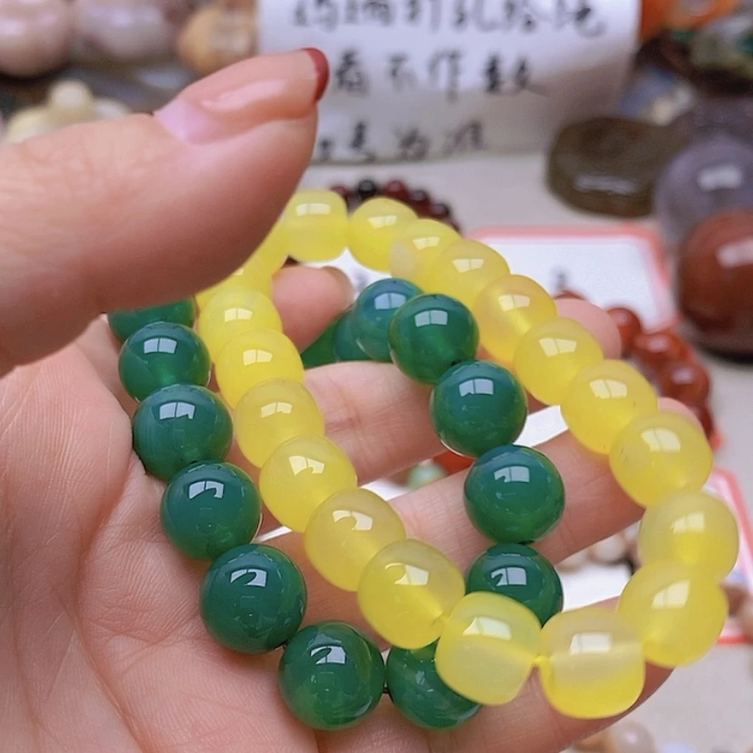 【闪购商品】未镶嵌玛瑙/玉髓珠宝半成品用****榄