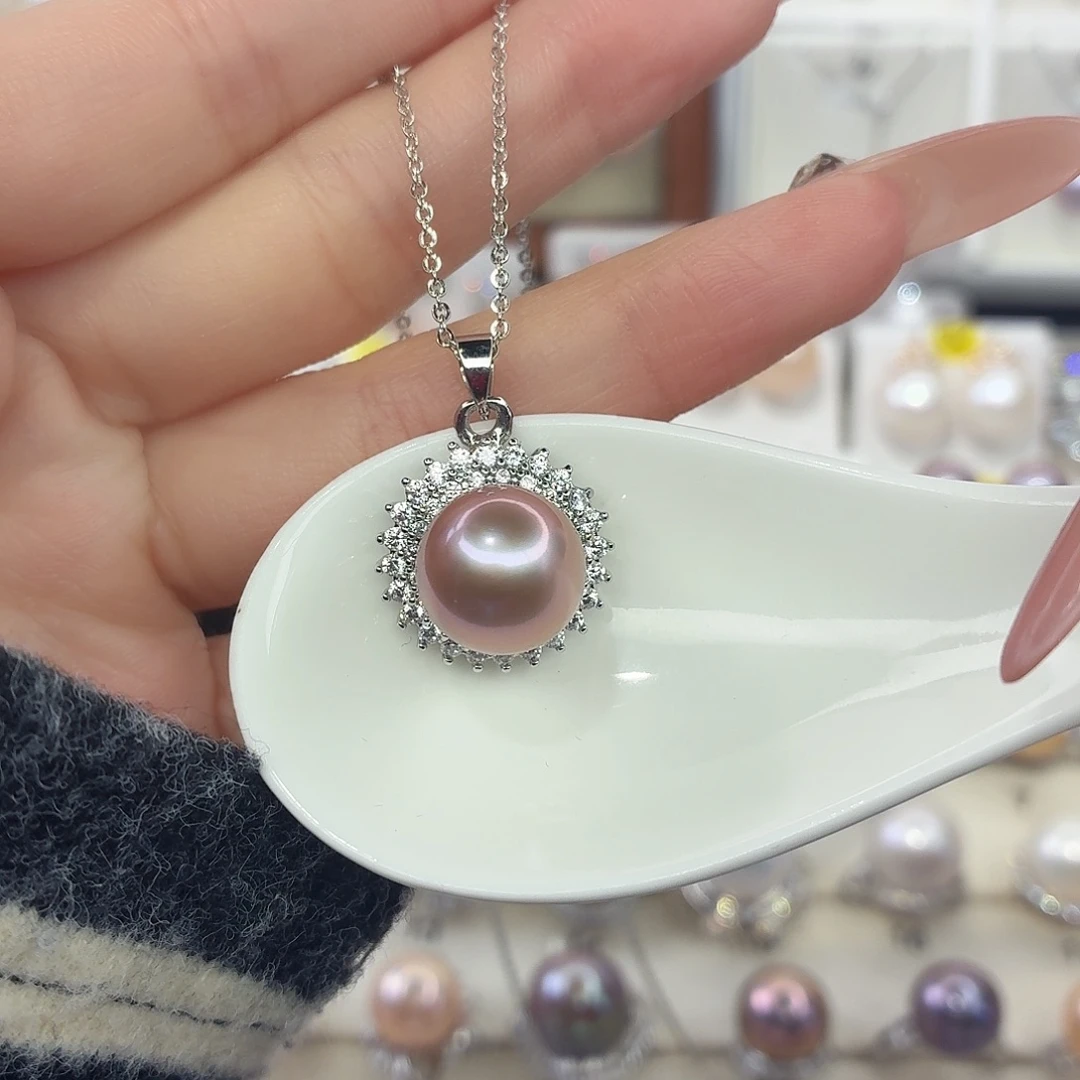 颈饰淡水珍珠合金F