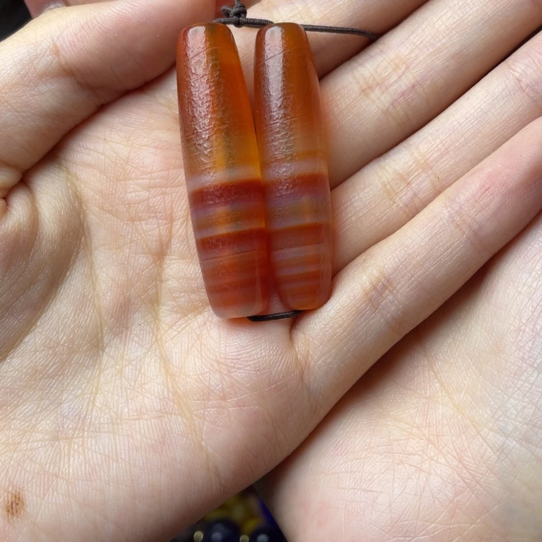 玛瑙/玉髓颈饰未镶嵌上*月