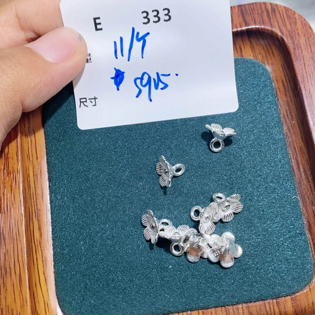 银S925镶嵌颈饰水晶E333