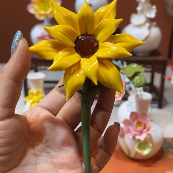 摆件手工精致陶瓷摆件