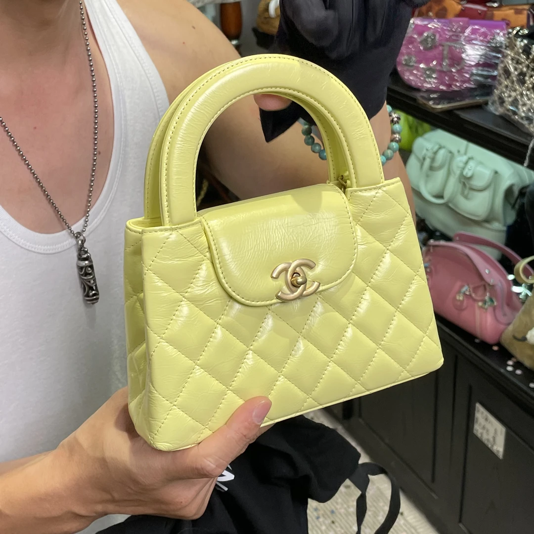95新 Chanel/香奈儿 夏七中古/Chanel kelly单肩包