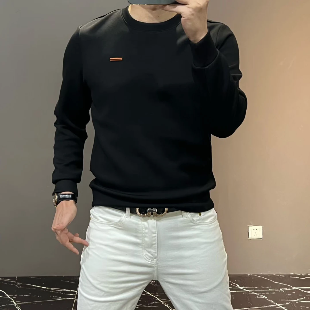 CF-楚凡秋冬新款0805圆领高端卫衣男士