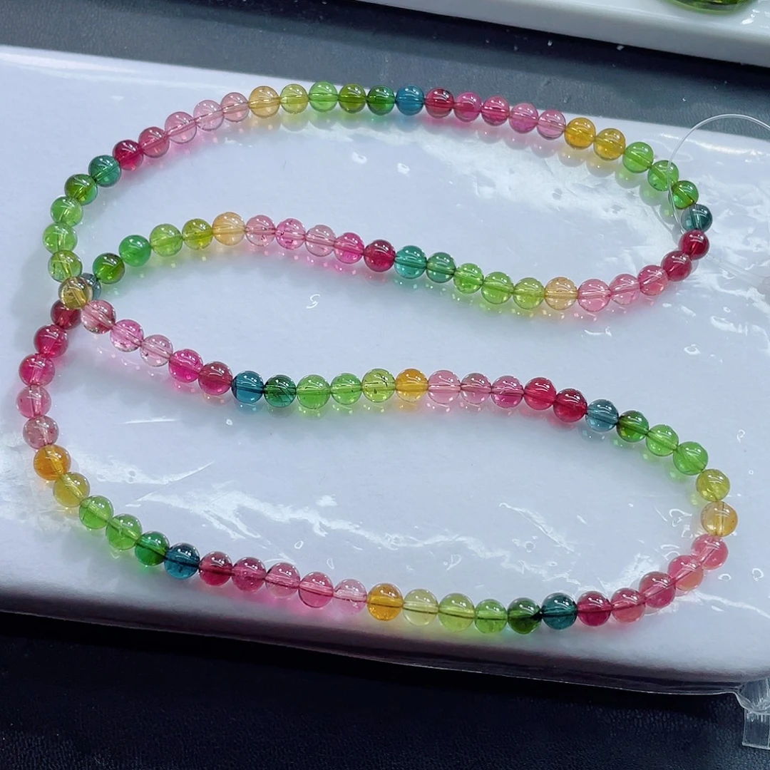 未镶嵌手链碧玺5.8mm左右