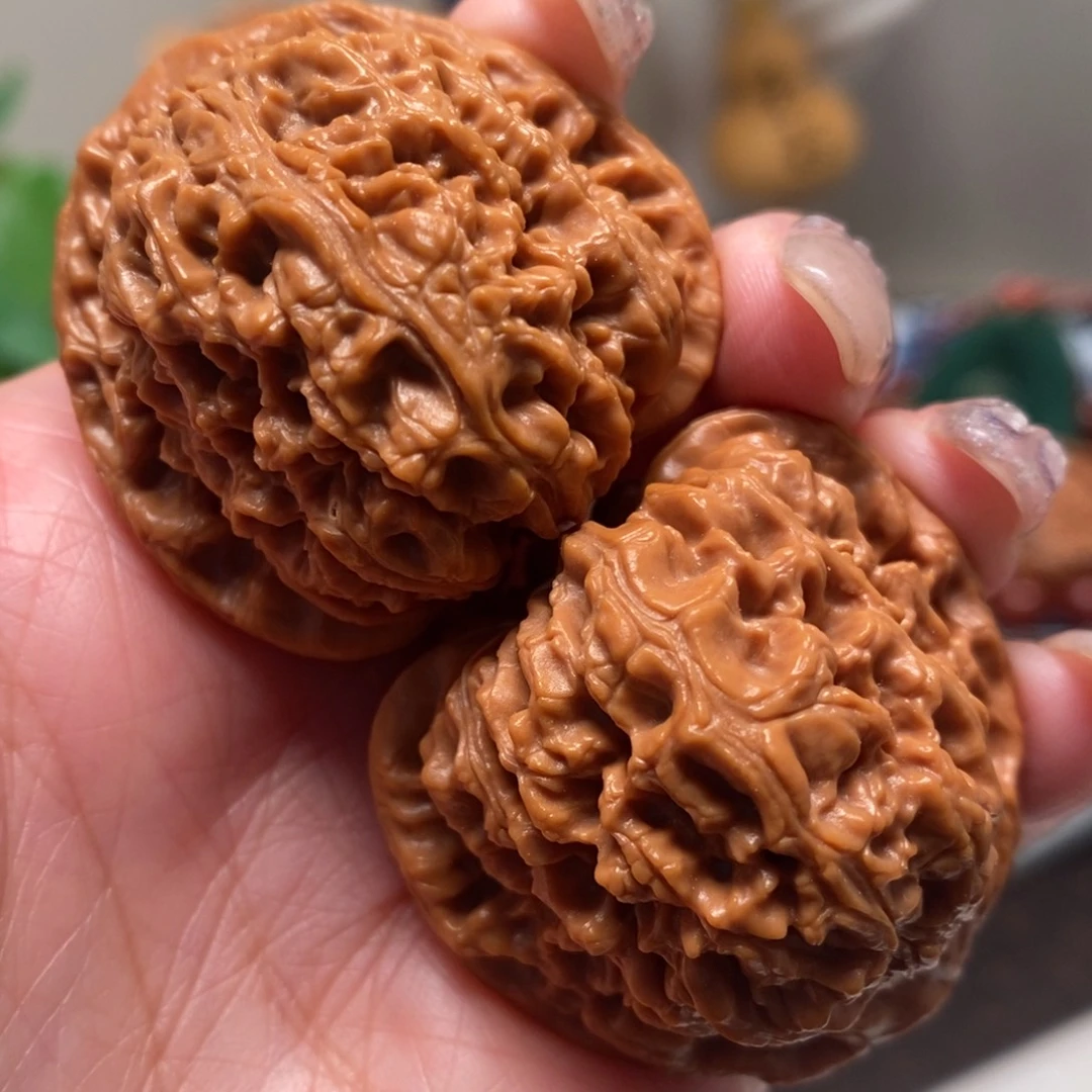 把件文玩核桃39尺寸全品南江石