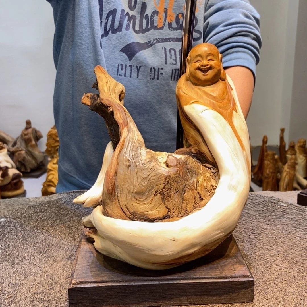 柏木（崖柏）太行崖柏根雕摆件