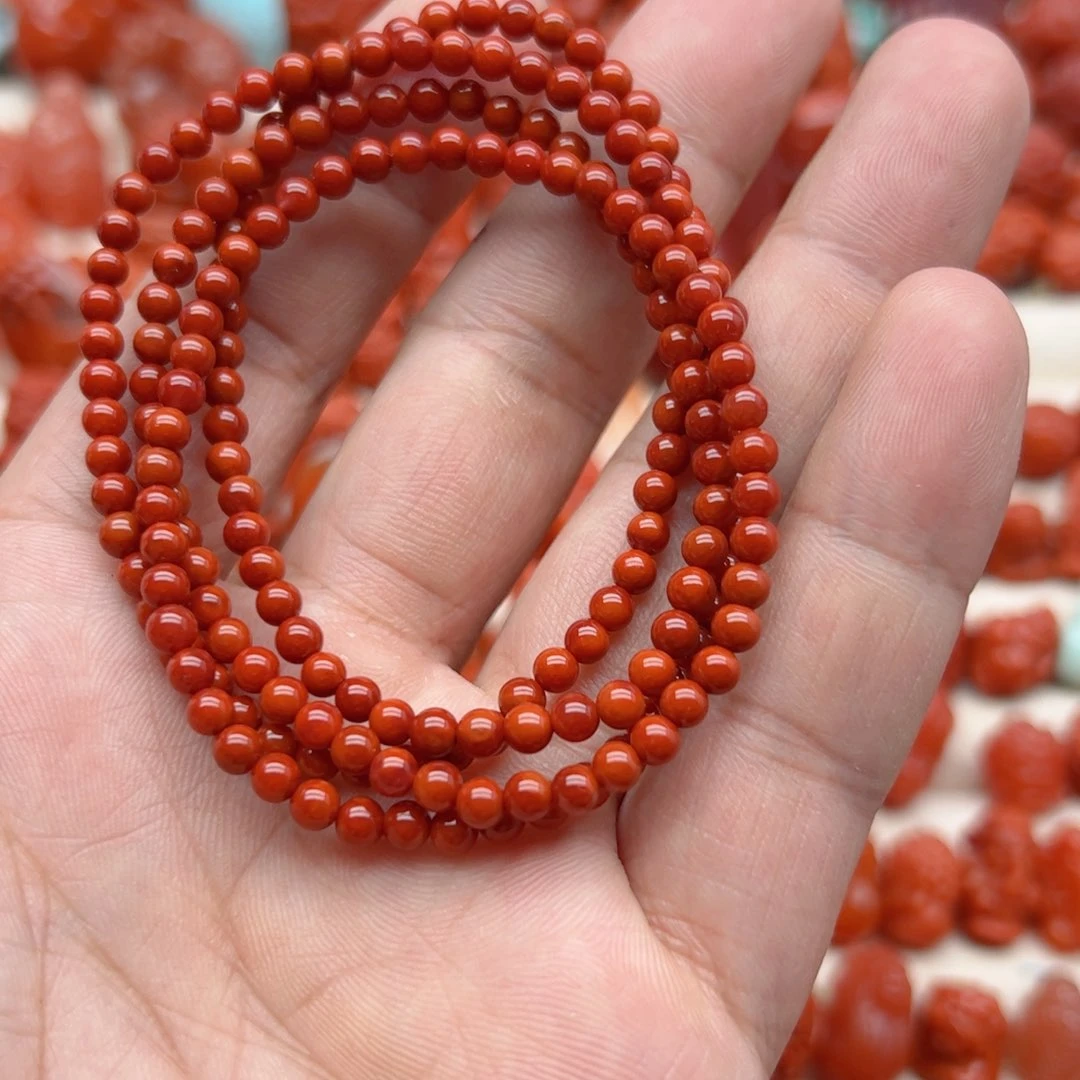 南红玛瑙配饰未镶嵌