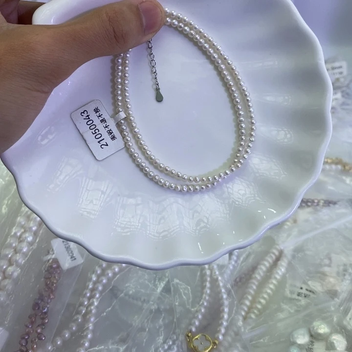 淡水珍珠颈饰未镶嵌