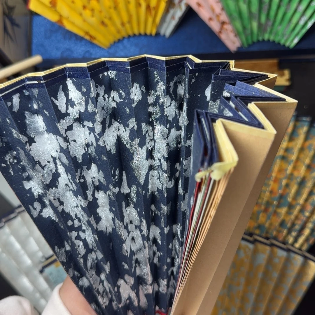 扇子扇面年底库清盲盒85 11 2.5 两张