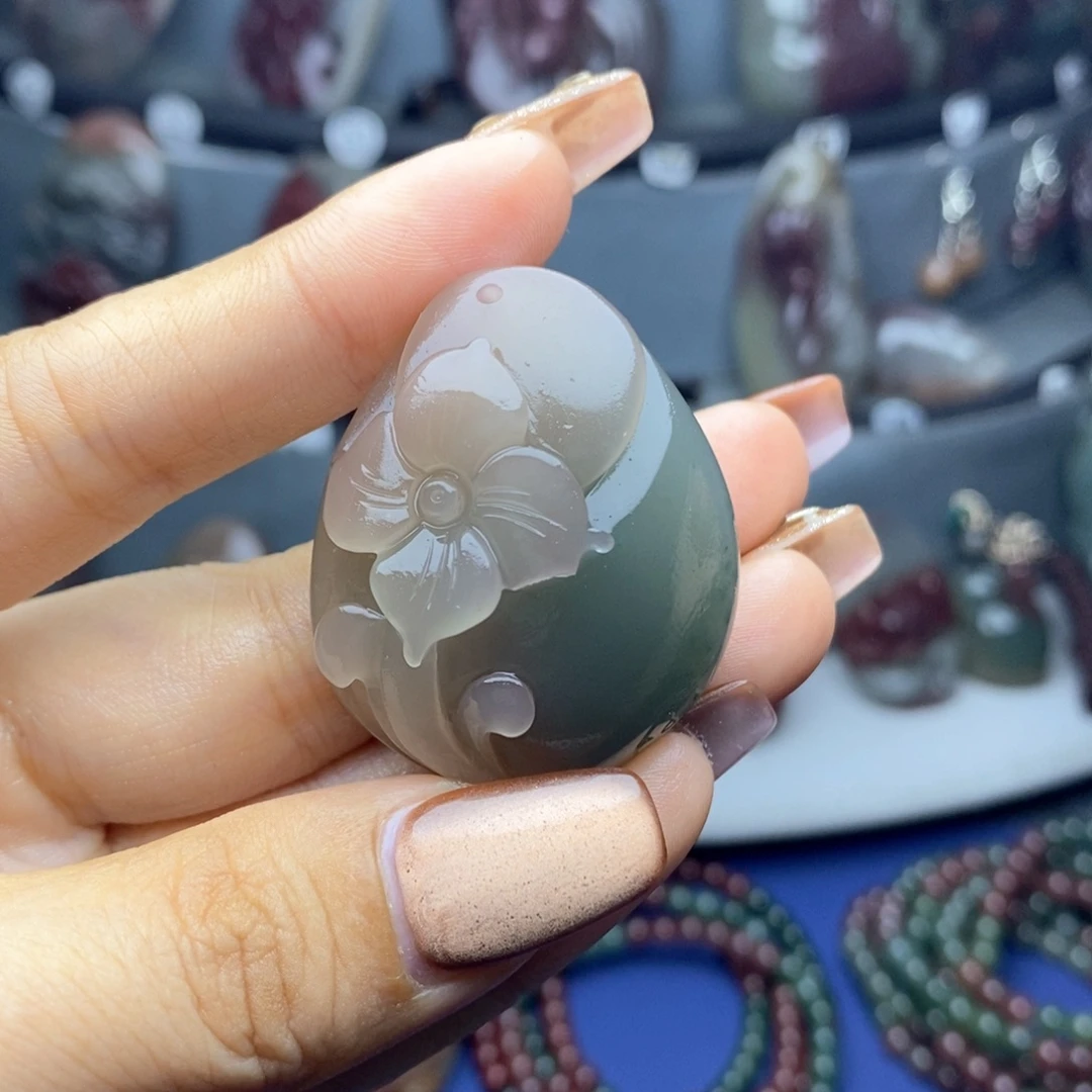未镶嵌吊坠(不含链)玛瑙/玉髓