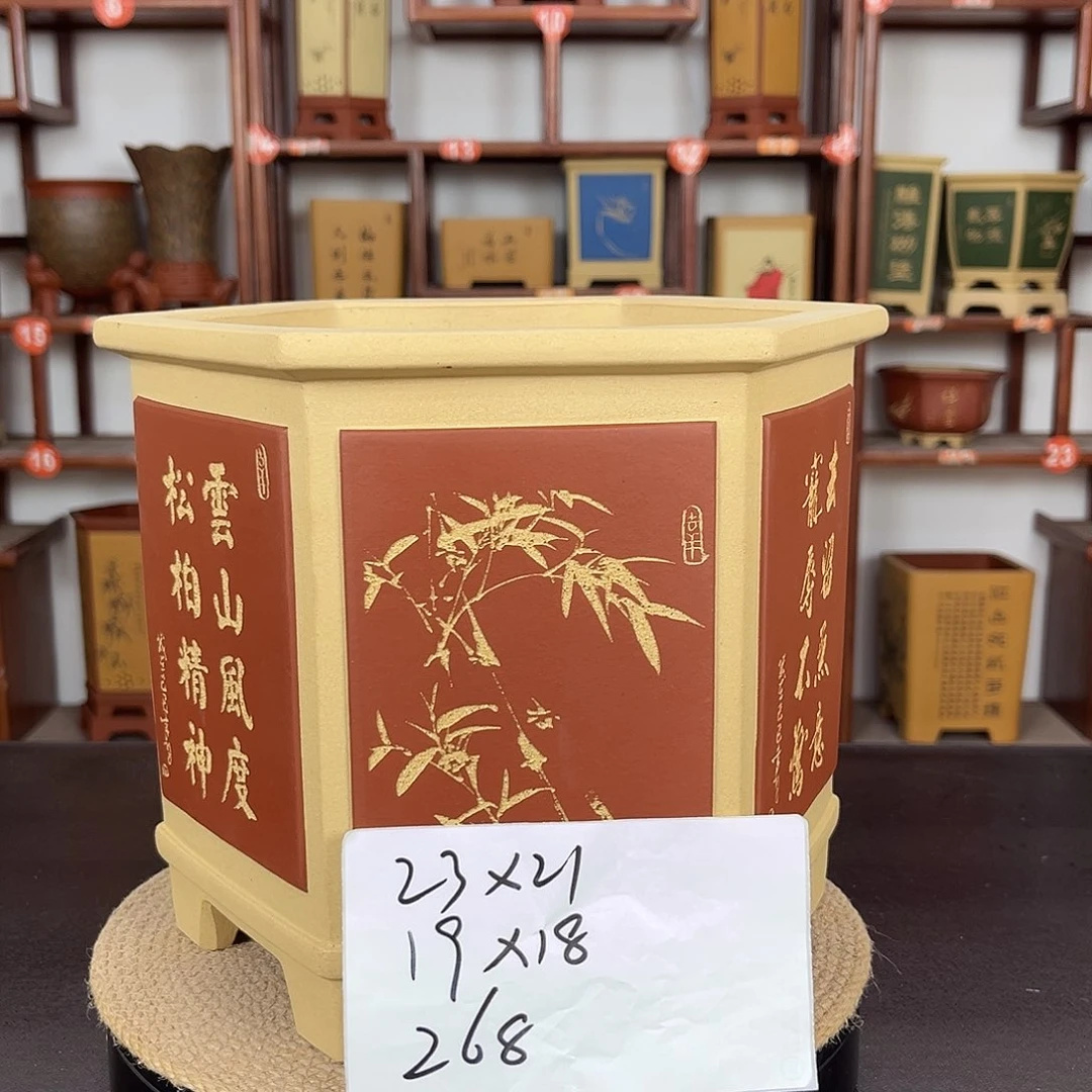 花盆紫砂紫砂花盆