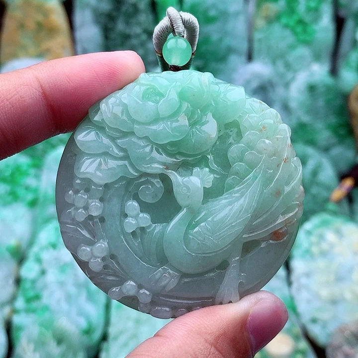 翡翠吊坠(不含链)未镶嵌