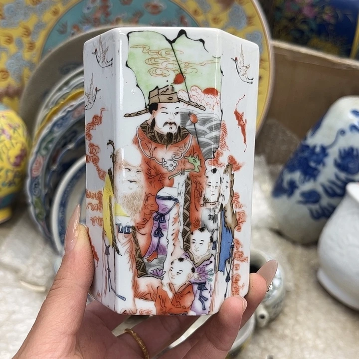 瓷片瓷器摆件 瓷器摆件