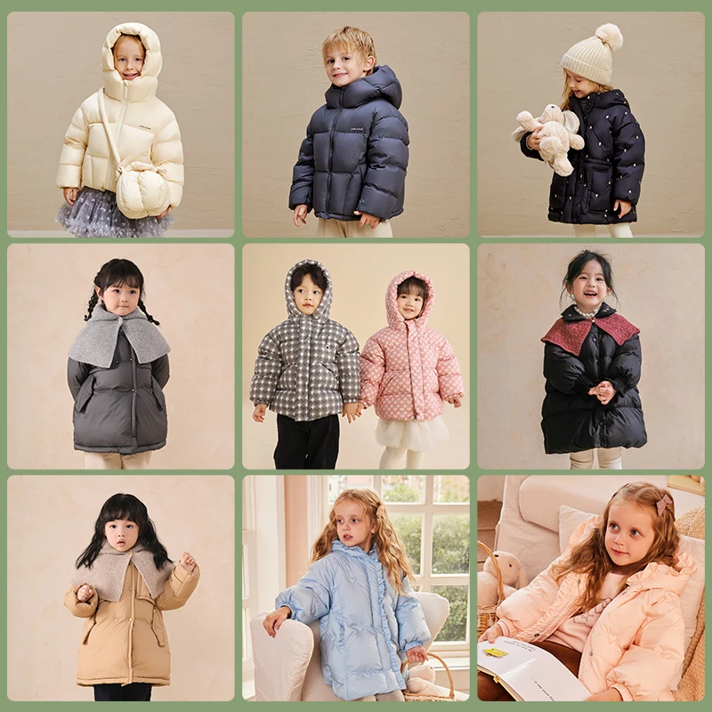 【反季清货仅一天】UCNOO与虫儿童羽绒服冬安心绒宝宝保暖羽绒外套