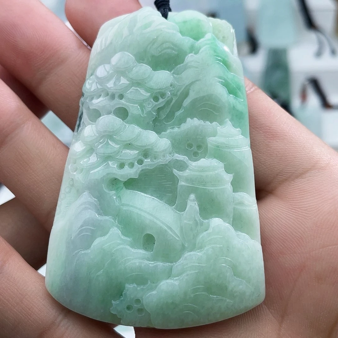 颈饰未镶嵌翡翠翡翠