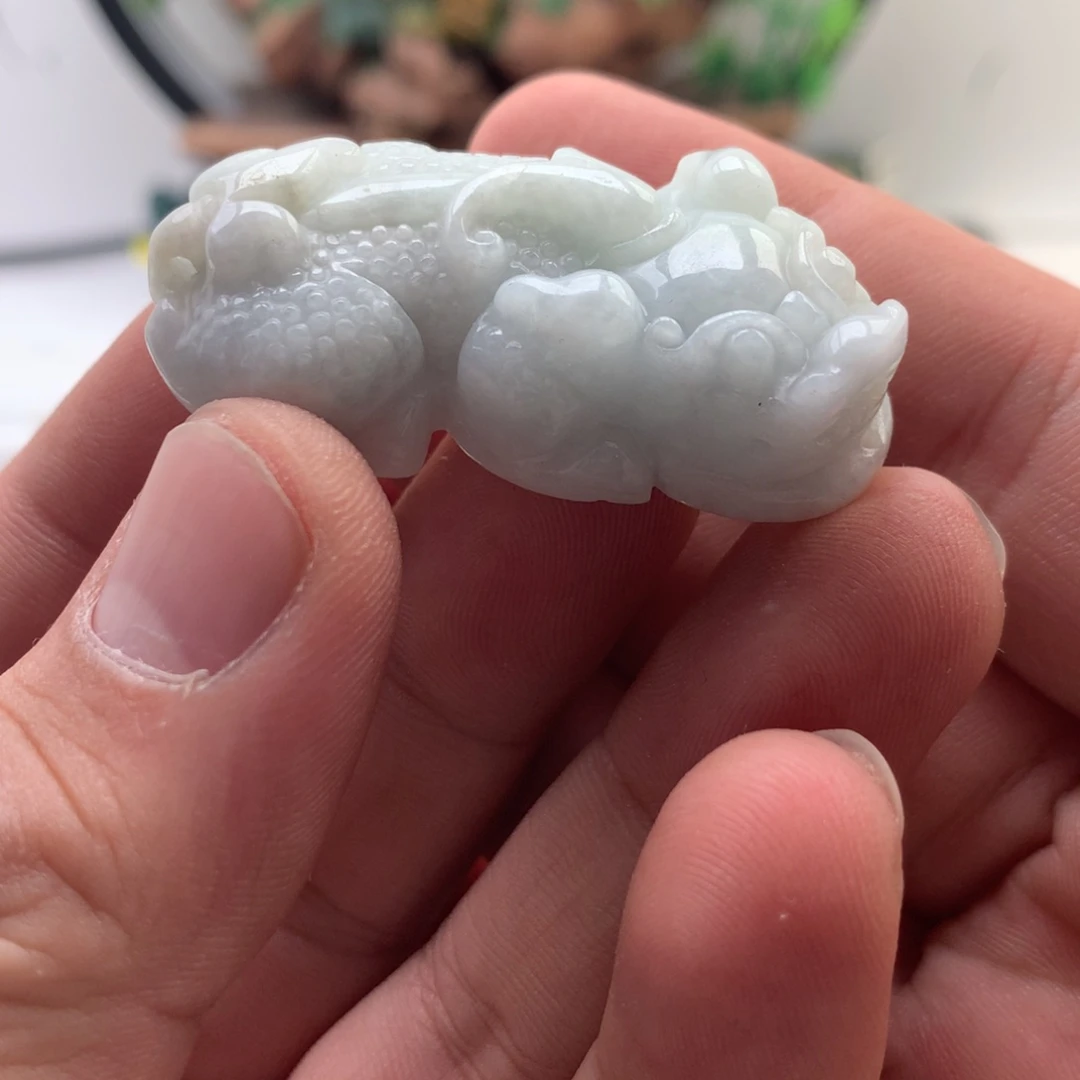 颈饰未镶嵌翡翠貔貅