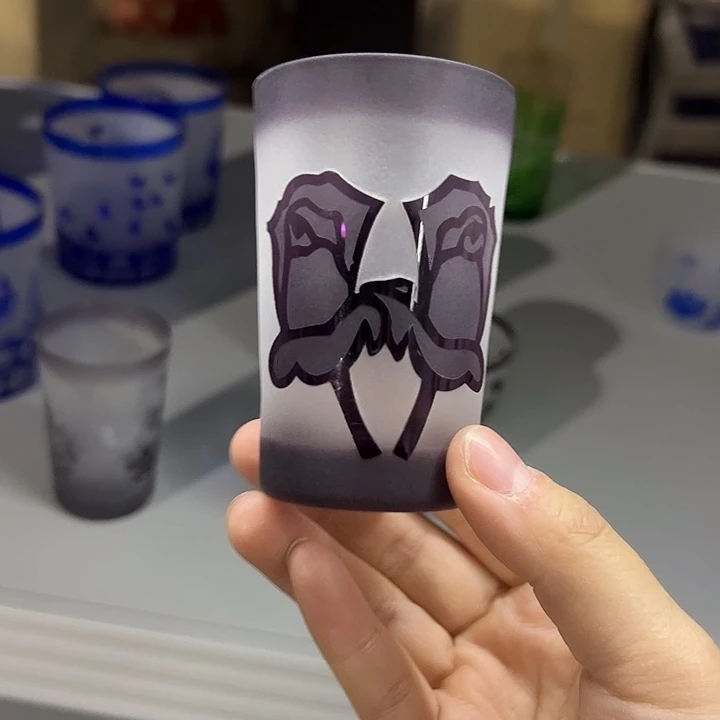 水晶玻璃手柄款微瑕一个