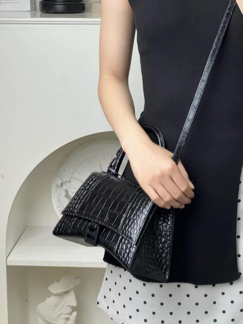 99新 Balenciaga/巴黎世家 沙漏S soblack/优品