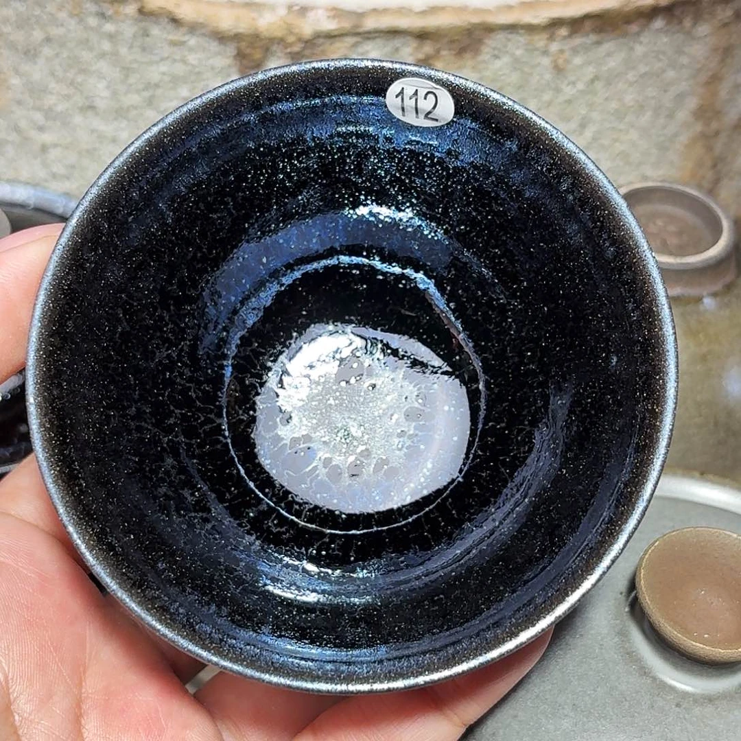 茶盏义兴龙窑建盏112微瑕